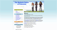 Desktop Screenshot of dyslexiaprinceton.org